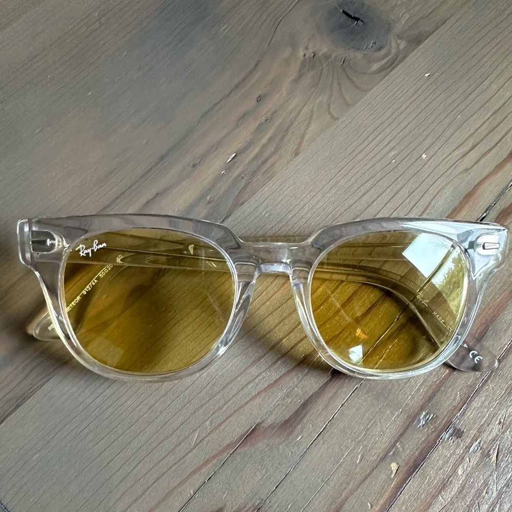 Ray Ban clear frames sunglasses